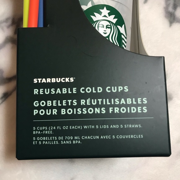 COPY - Starbuck Confetti Colour Changing Reusable Coldcup - Picture 4 of 6